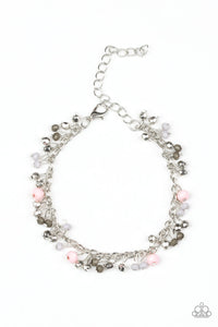 Paparazzi Aquatic Adventure - Pink Clasp Bracelet