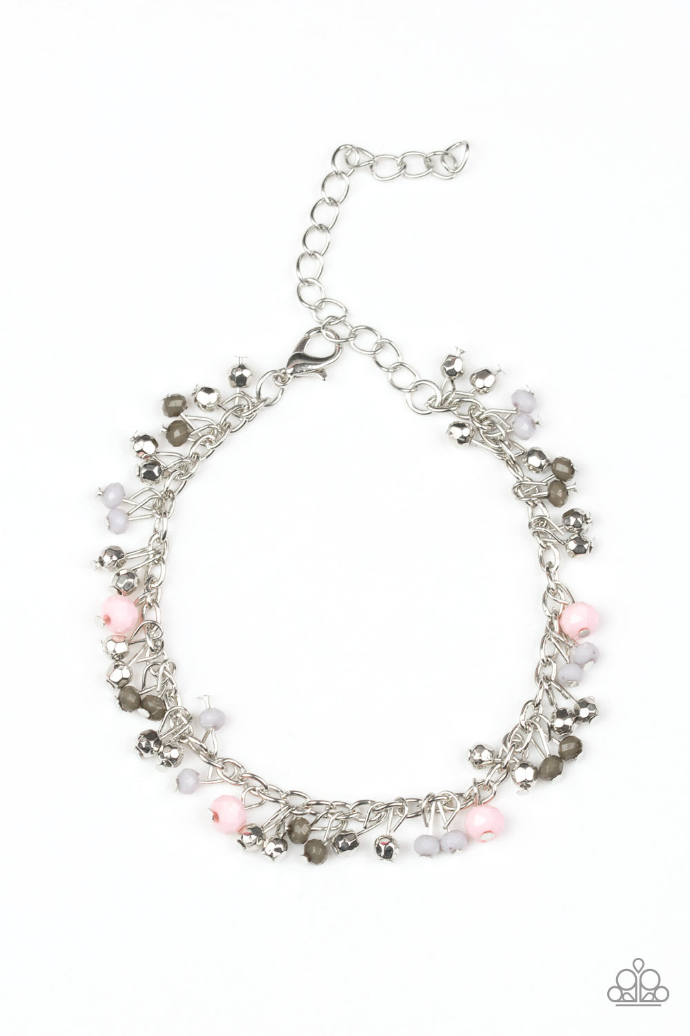 Paparazzi Aquatic Adventure - Pink Clasp Bracelet