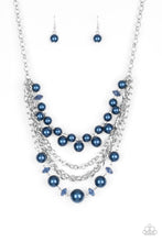 Load image into Gallery viewer, Paparazzi Rockin&#39; Rockette Pearl Blue Necklace
