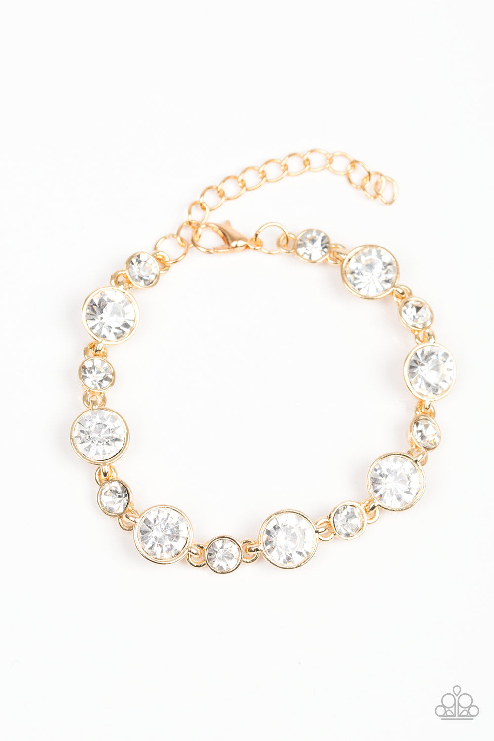 Paparazzi Starstruck Sparkle Gold Bracelet