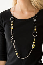 Load image into Gallery viewer, Paparazzi - Very Visionary - Yellow Long Necklace
