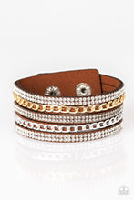 Load image into Gallery viewer, Paparazzi - Fashion Fiend  - Brown Wrap Bracelet
