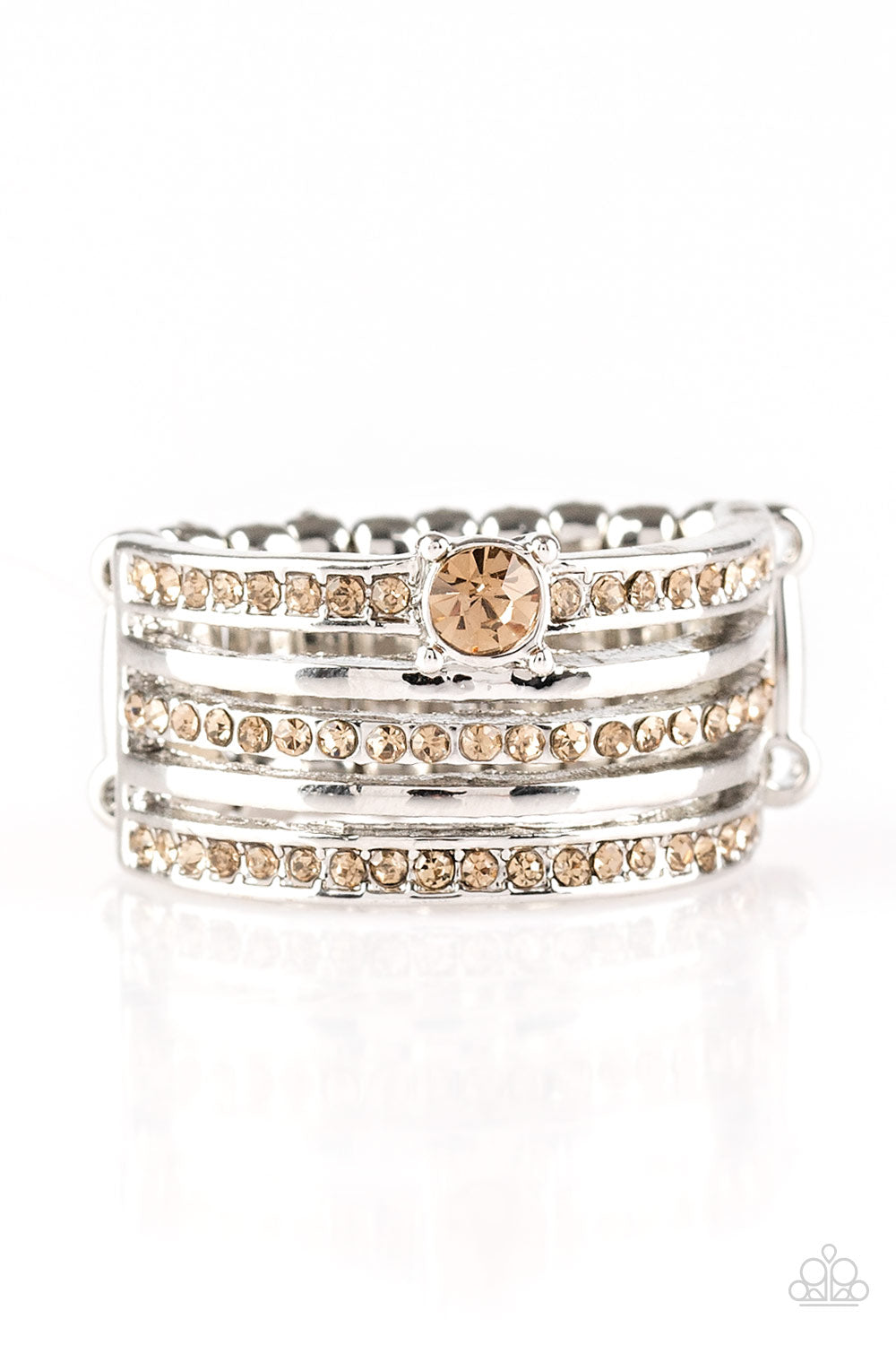The Deal Maker Brown Ring