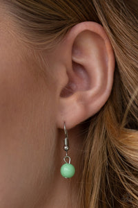 Paparazzi - Wait and Sea - Green Necklace