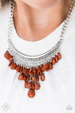 Load image into Gallery viewer, Fashion Fix Rio Rainfall Brown Necklace
