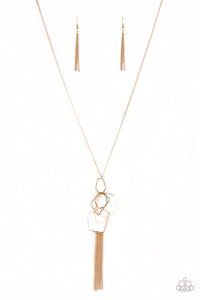 The Pendant Women's Gold Long Necklace