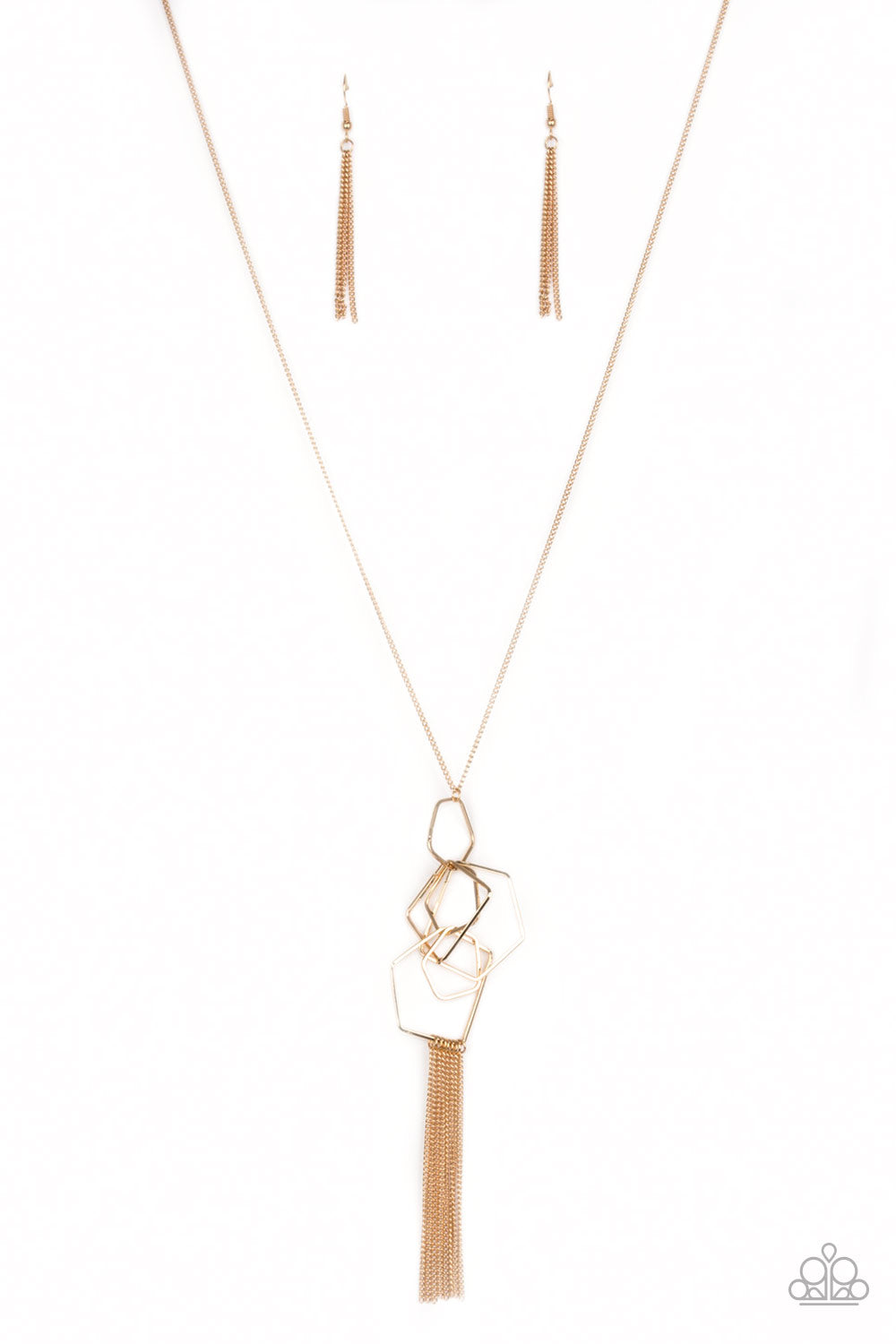 The Pendant Women's Gold Long Necklace