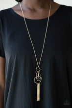 Load image into Gallery viewer, The Pendant Women&#39;s Gold Long Necklace
