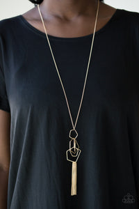 The Pendant Women's Gold Long Necklace