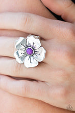 Load image into Gallery viewer, Boho Blossom Ring with Flower Shape - Choose from Pink or Purple
