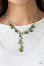 Load image into Gallery viewer, Paparazzi - Crystal Couture Short Y Necklace - Choose from Brown, Green, Purple and Red
