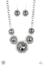 Load image into Gallery viewer, Global Glamour Silver Blockbuster Necklace
