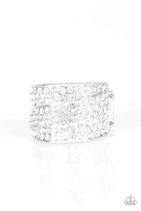 The Millionaires Club White Blockbuster Ring