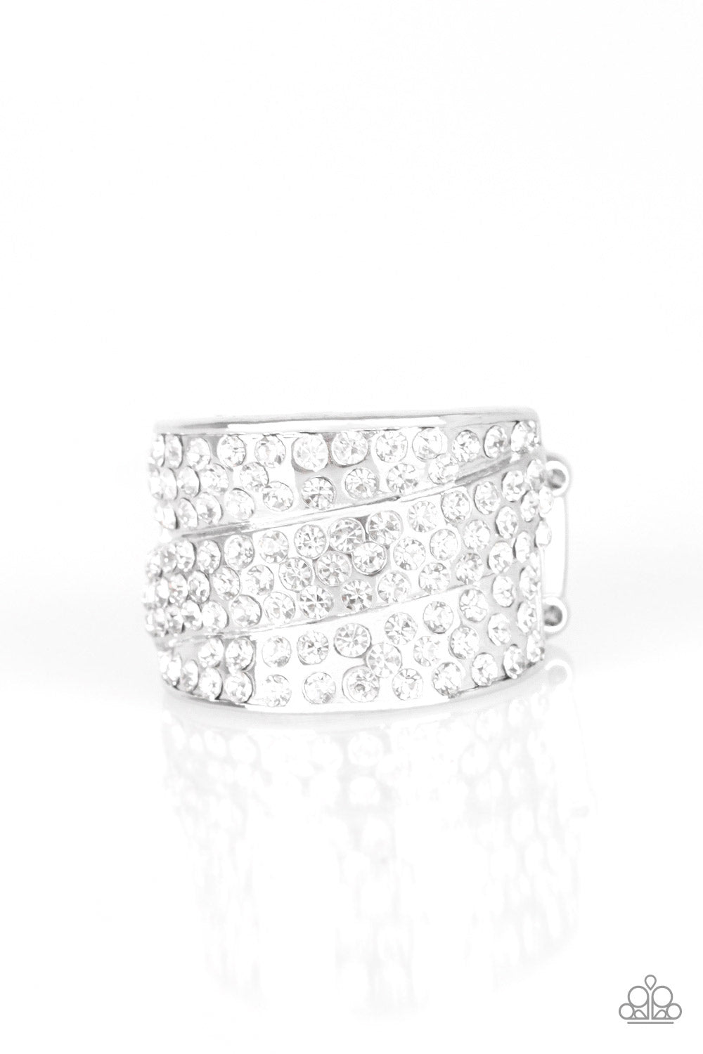 The Millionaires Club White Blockbuster Ring