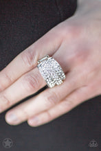 Load image into Gallery viewer, The Millionaires Club White Blockbuster Ring
