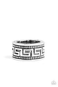 Tycoon Tribe Men's Silver Ring