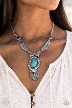 Load image into Gallery viewer, Ruler of the Roost - Blue Necklace - Simply Santa Fe Fashion Fix Jewelry Set Aug 2020
