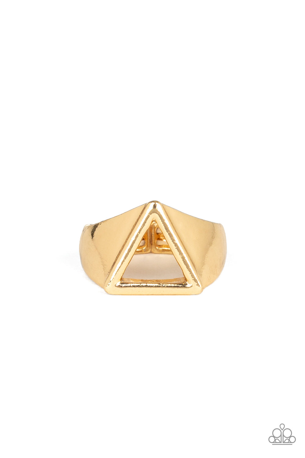 Trident Men's Gold Ring