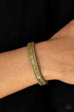 Load image into Gallery viewer, Paparazzi Babe Bling Wrap Snap Bracelet - Choose from White and Brass
