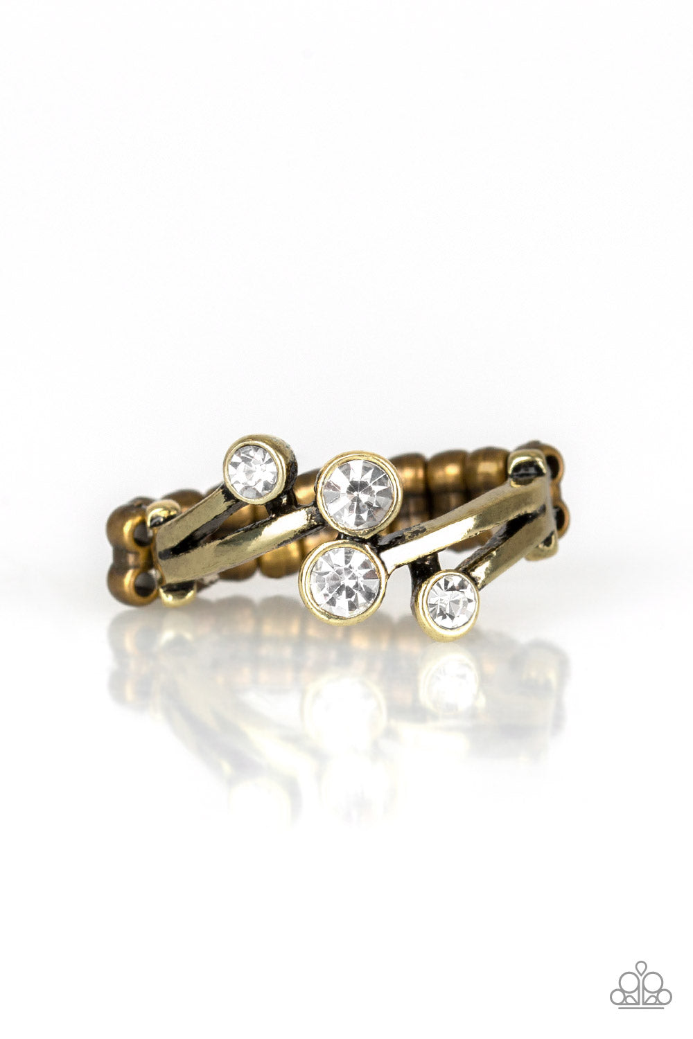 Paparazzi Glowing Great Places Ring - Choose from Brass or Gold