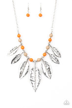 Load image into Gallery viewer, Highland Harvester Women&#39;s Necklace Choose beads in Black or Orange
