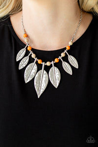 Highland Harvester Women's Necklace Choose beads in Black or Orange