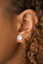 Load image into Gallery viewer, Just in Timeless White Silver or Gold Post Earrings Blockbuster
