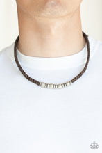 Load image into Gallery viewer, Metal Mechanics Brown Urban Necklace
