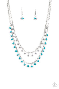 Paparazzi - Dainty Distractions Necklace - Choose from Blue or Orange