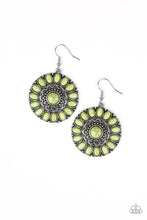 Load image into Gallery viewer, Paparazzi Desert Palette Green Stone Earrings
