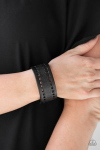 Paparazzi Make the West of It Urban Leather Bracelet Choose from Brown and Black