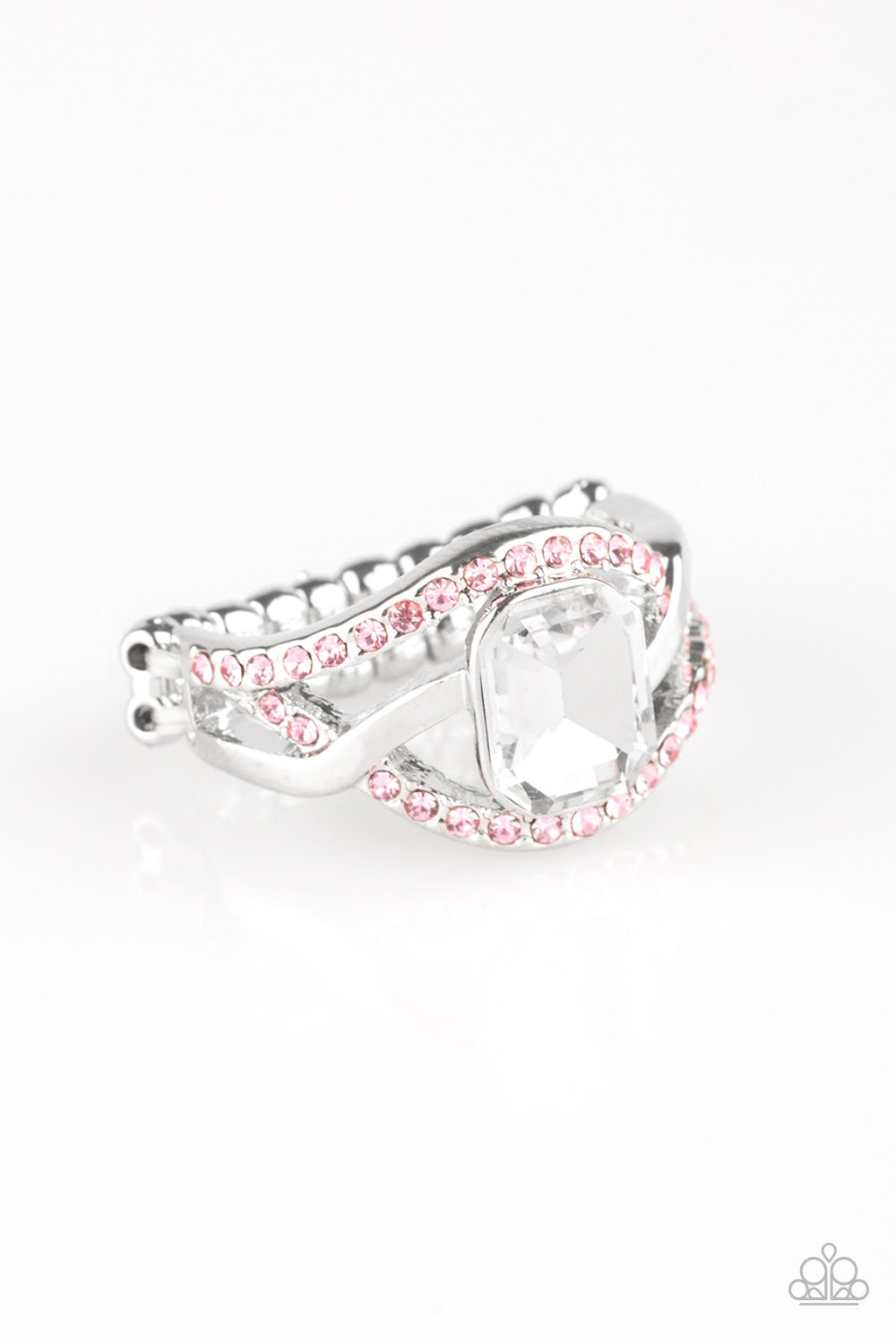 Paparazzi Bling It On! Pink Rhinestone Ring