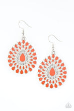 Load image into Gallery viewer, Paparazzi City Chateau Orange Earrings

