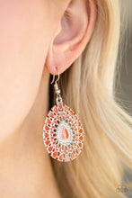 Load image into Gallery viewer, Paparazzi City Chateau Orange Earrings
