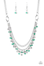 Load image into Gallery viewer, Financially Fabulous Green Necklace and Cash Confidence Green Bracelet Set 37
