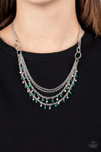 Load image into Gallery viewer, Financially Fabulous Green Necklace and Cash Confidence Green Bracelet Set 37

