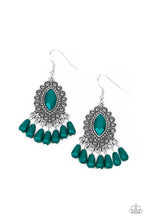 Load image into Gallery viewer, Private Villa Green Earrings
