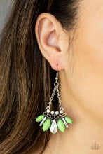 Load image into Gallery viewer, Paparazzi Terra Tribe Earrings - Purple or Green
