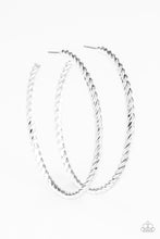 Load image into Gallery viewer, Keep It Chic - Silver Hoop Earrings
