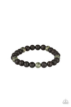 Load image into Gallery viewer, Paparazzi - Enlivened - Green Lava Beads Bracelet
