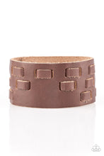 Load image into Gallery viewer, Paparazzi Rodeo Rampage Men&#39;s Urban Leather Bracelet - Choose from Black or Brown
