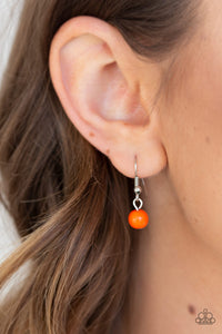 Your Sundae's Best Orange Necklace