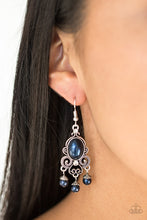 Load image into Gallery viewer, I Better Get Glowing Blue Earrings
