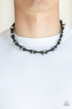 Load image into Gallery viewer, Wood You Believe It? Black Urban Necklace
