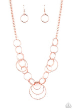 Load image into Gallery viewer, Paparazzi Ringing Relic Rose Gold Necklace
