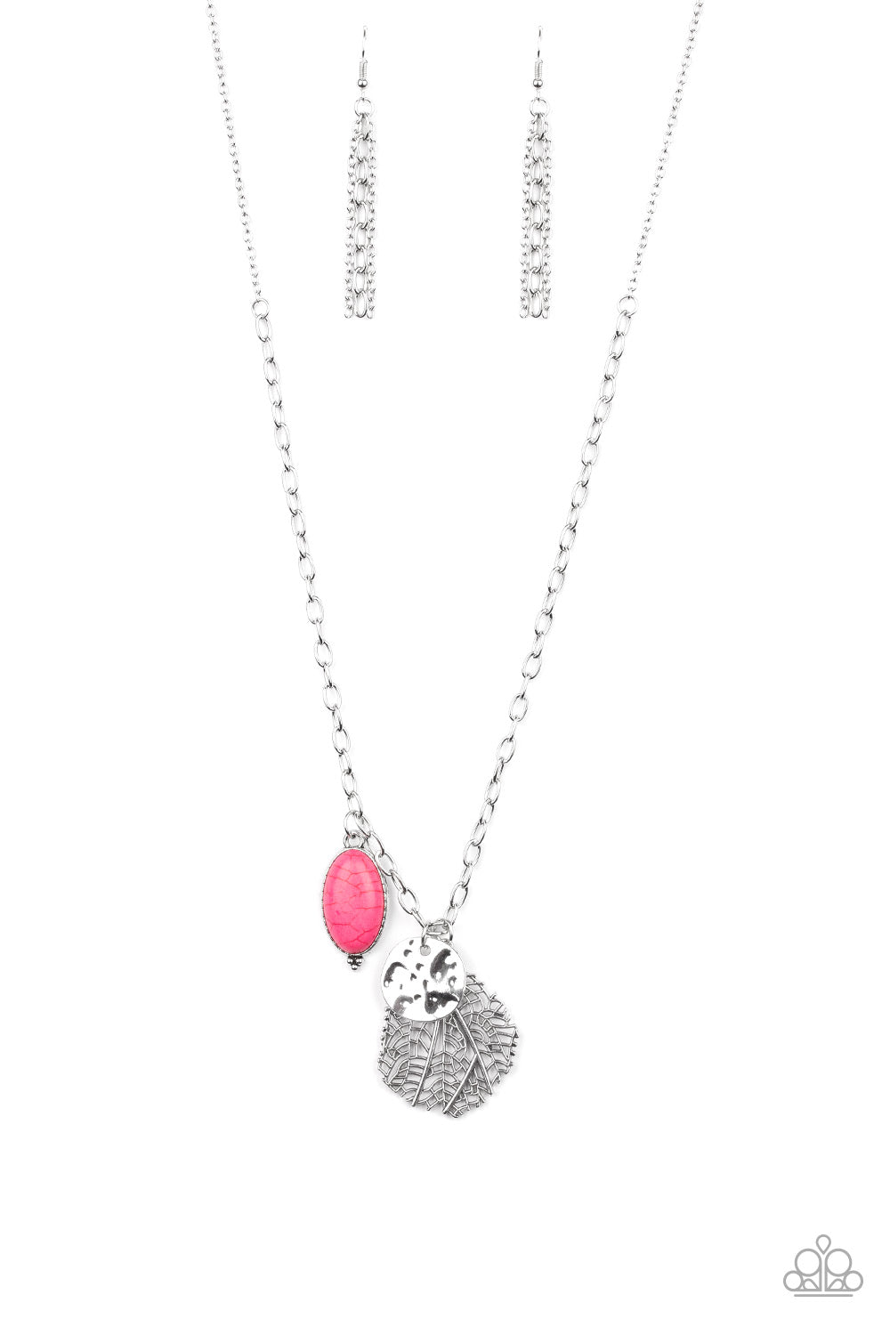 Paparazzi - Free-Spirited Forager -Pink Necklace