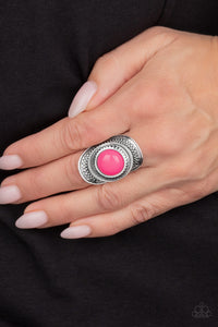 Paparazzi Sunny Sensation - Pink Ring