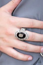 Load image into Gallery viewer, Making History Ring with Rhinestone - Choose from Black and Purple

