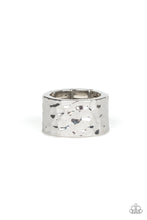 Load image into Gallery viewer, Paparazzi Self Made Man - Men&#39;s Silver Textured Ring
