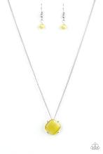 Load image into Gallery viewer, You GLOW Girl Yellow Moonstone Pendant Short Necklace
